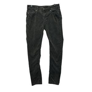 Silver Suki 30x31 Mid skinny Leg Corduroy Pant
Suki gray Corduroy Jeans